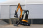 Mini escavadeira APS KMZ 28 com braço de torção