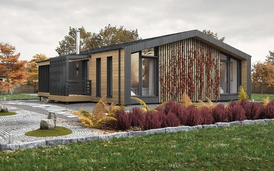 Casa pré-fabricada disponível imediatamente Chalet K-Home-M-80