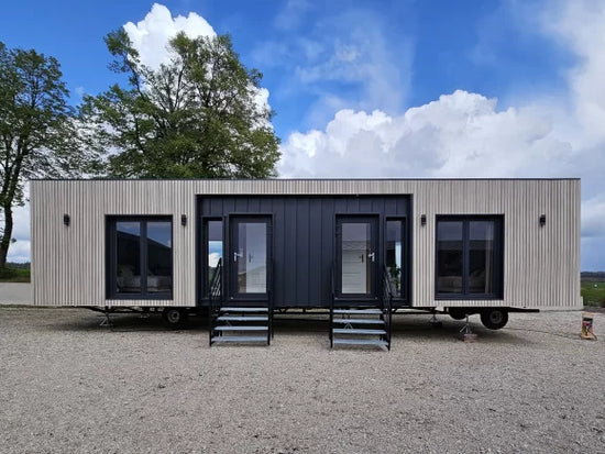 Casa Móvel Pro com dois quartos de 4 camas 57m²