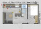 Casa móvel pequena com garagem T2