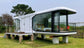 Casa Cápsula E7 com 2 camas, 1 banheiro e varanda