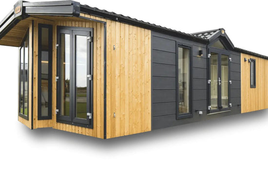Casa móvel pequena com garagem T2