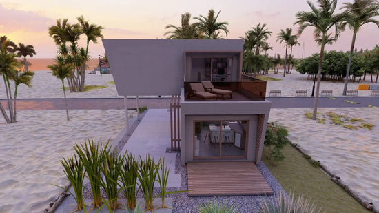 Casa Modular de Dois Andares X-Sense 46
