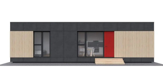 casa modular EVO XS 12,19 m por 2,3 m