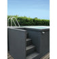 MINI CONTENEDOR DE PISCINA MÓVIL 5M25x2M55x1M26