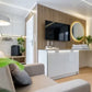 Casa Móvel Pro com dois quartos de 4 camas 57m²