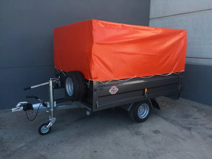 Reboque basculante hidráulico 750 kg – rodas por baixo 2200 x 1600 x 400 mm