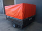 Reboque basculante hidráulico 750 kg – rodas por baixo 2200 x 1600 x 400 mm