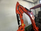 Mini Escavadeira Giratória BAIMSE 1800 kg, Motor Kubota de 3 Cilindros