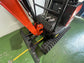 Mini Escavadeira Giratória BAIMSE 1800 kg, Motor Kubota de 3 Cilindros