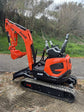 Mini Escavadeira Giratória Baimse de 2500 kg, Motor Kubota D1105 de 3 Cilindros