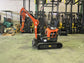 Mini Escavadeira 1200 kg Motor Kubota 3 Cilindros com Lagartas Retráteis de 74 cm