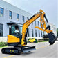 Miniescavadeira Kubota de 3,5 toneladas