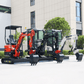 Miniescavadeira TOROS Motor Kubota D902 1,8 toneladas