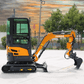 Miniescavadeira TOROS Motor Kubota D902 1,8 toneladas