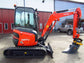 Miniescavadeira Kubota U27-4 NOVA de 2,7 T