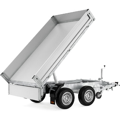 Reboque basculante hidráulico de 2 eixos TASKER 400/2C – 3500 kg