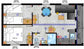 Casa móvel pequena com garagem T2