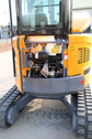 Mini escavadeira APS KMZ 28 com braço de torção