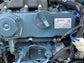 Miniescavadora compacta Deleks s100 1 tonelada, motor diesel de 3 cilindros, giro zero