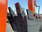 Miniescavadora compacta Deleks s100 1 tonelada, motor diesel de 3 cilindros, giro zero