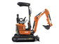 Miniescavadora compacta Deleks s100 1 tonelada, motor diesel de 3 cilindros, giro zero