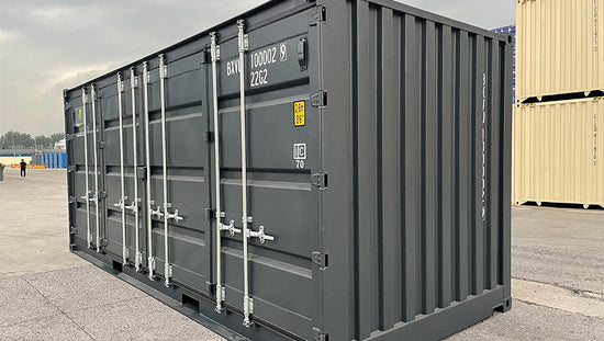 Contêiner HC de 20 pés com portas laterais